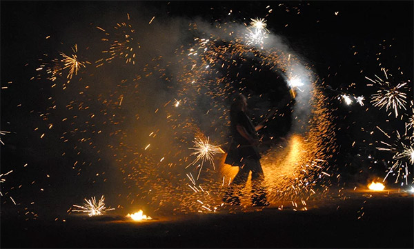 Animations - Patator feux de Bengale