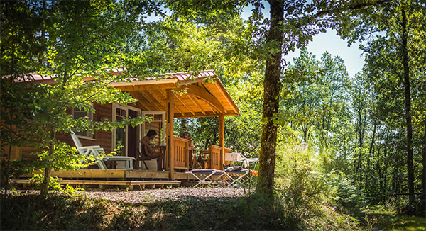 Nature et repos chalet dans les bois