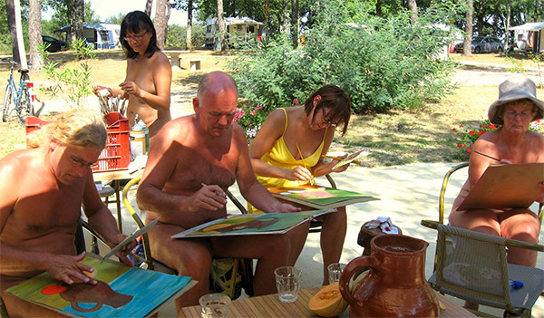 Naturisme - Atelier peinture