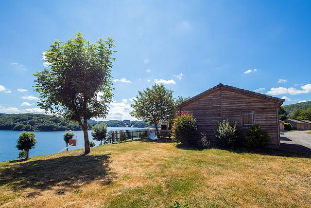 Rives du lac chalet et vue