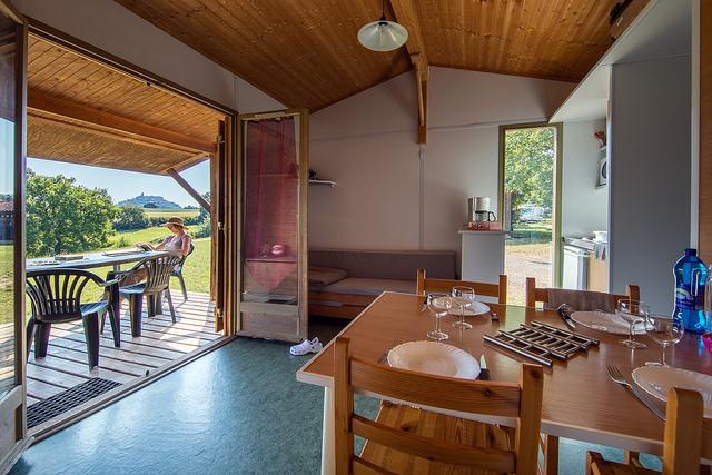 Garissou intérieur chalet et vue