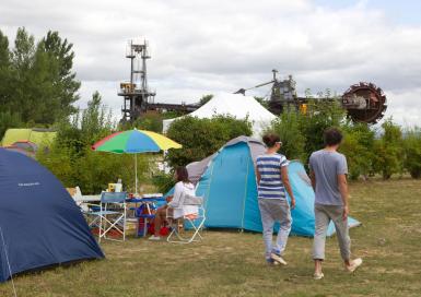 Camping du lac Ste Marie emplacements