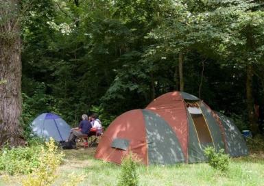 Camping Le Roussy tente