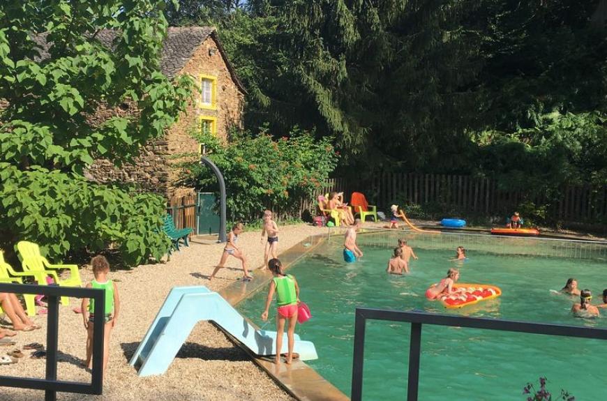 Camping Les Clots piscine enfants