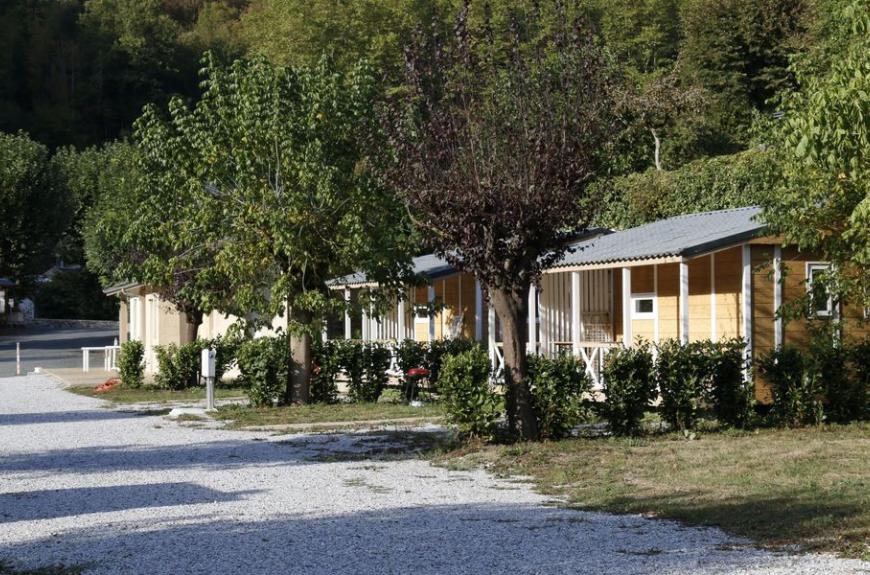 Camping Le Jardin emplacements et locations