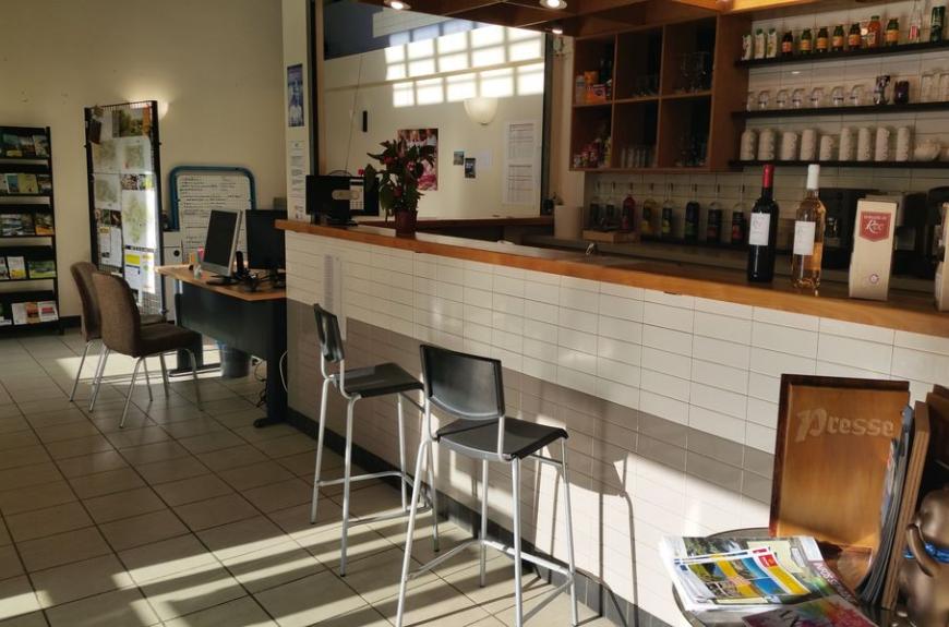 Camping de la Raviège accueil bar