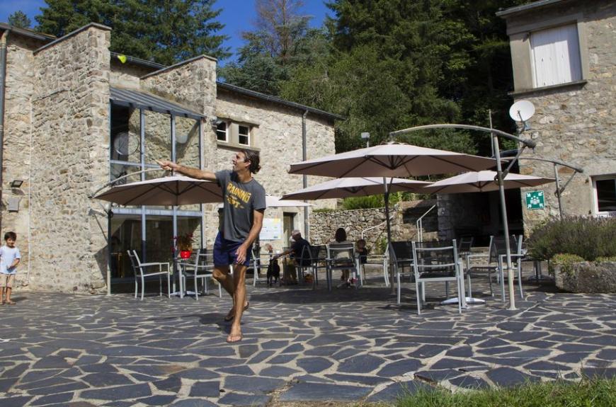 Camping de la Raviège badminton