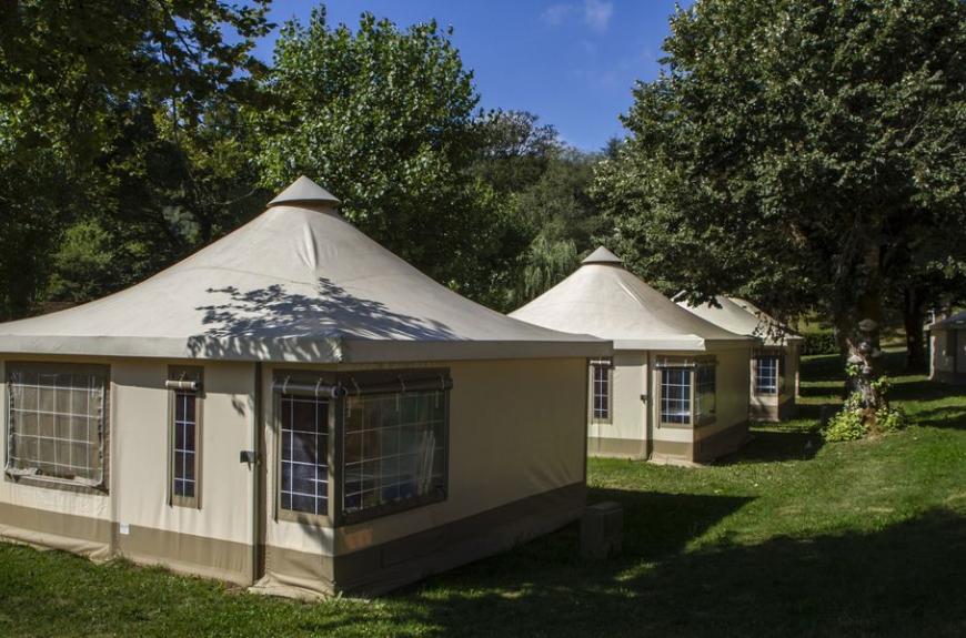 Camping de la Raviège bungalows