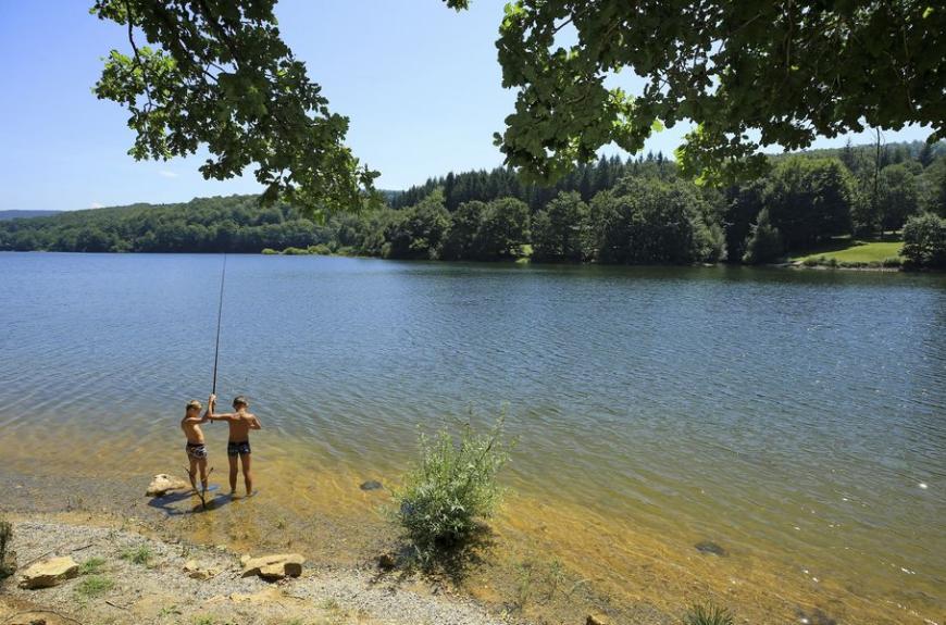 Camping de la Raviège pêche