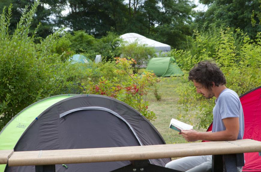 Camping du lac Ste Marie lecture et camping