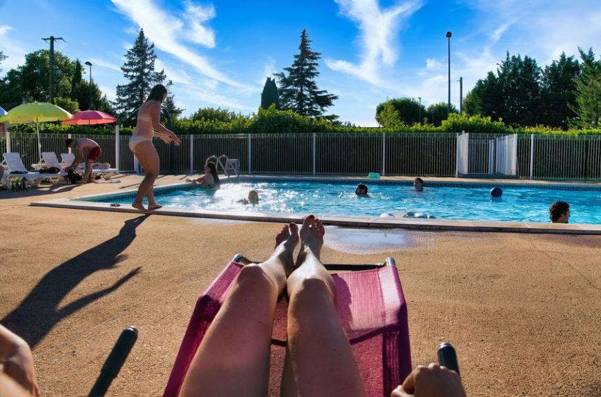 Les Chalets de Gaillac piscine