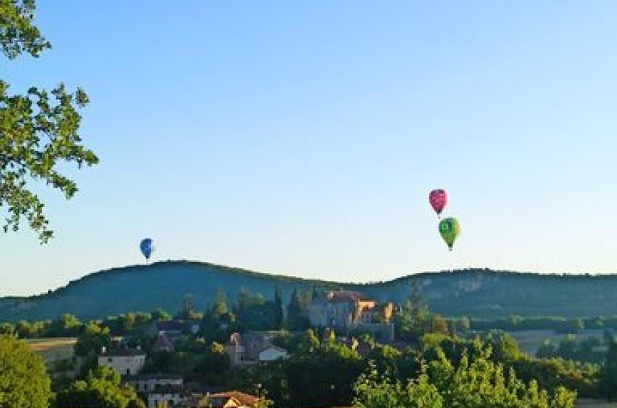 Les Nids de Bonnan montgolfières