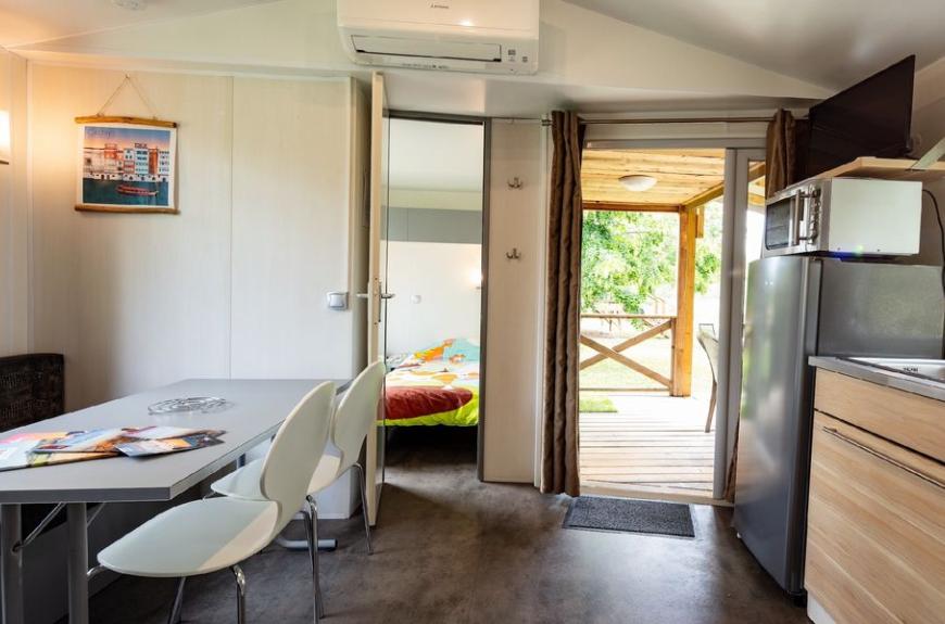Chalets de Fiolles coin séjour