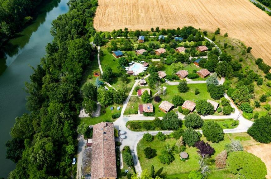 Chalets de Fiolles vue du ciel