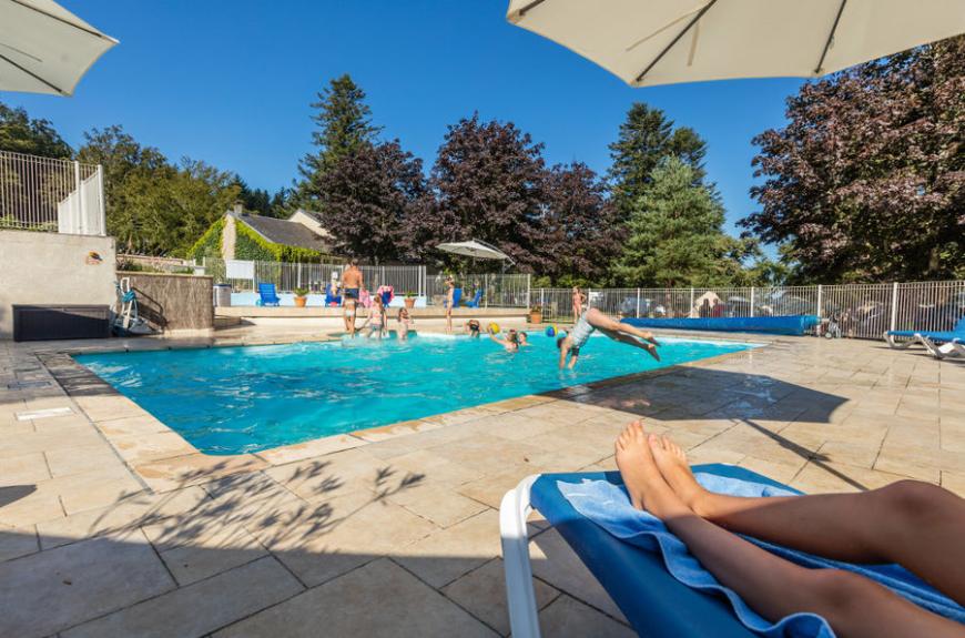 Camping Le Plô piscine