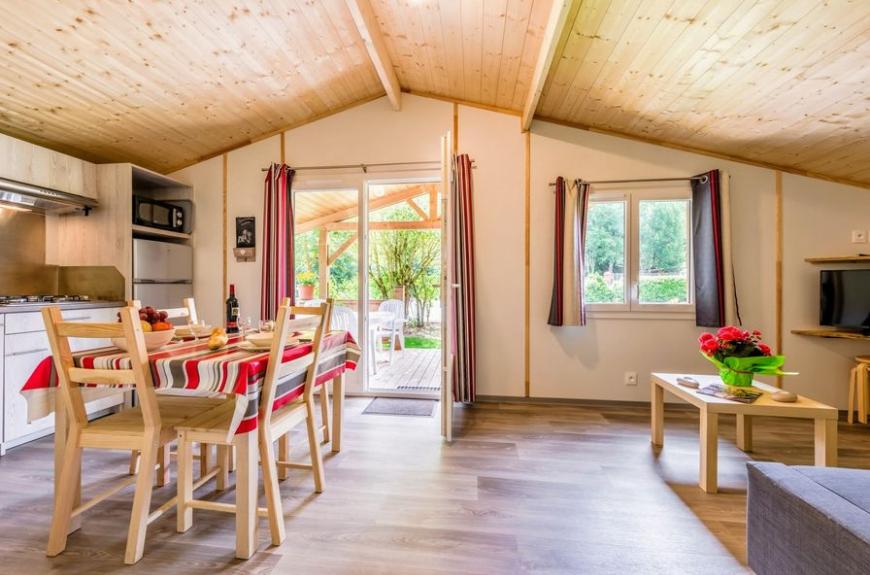 Gourjade intérieur chalet