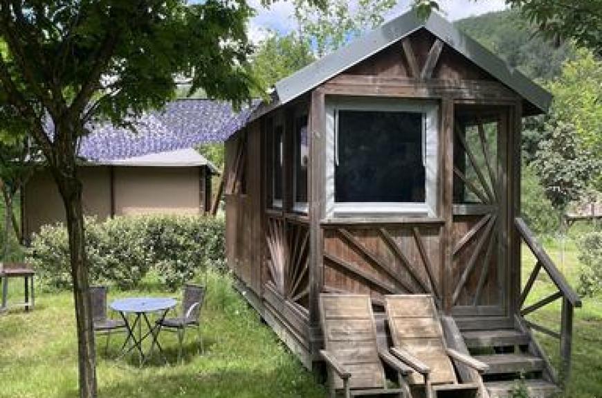 Camping La Prade roulotte