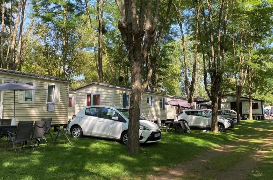 camping l'amitié au bord de l'eau Trébas-Tarn-mobile home