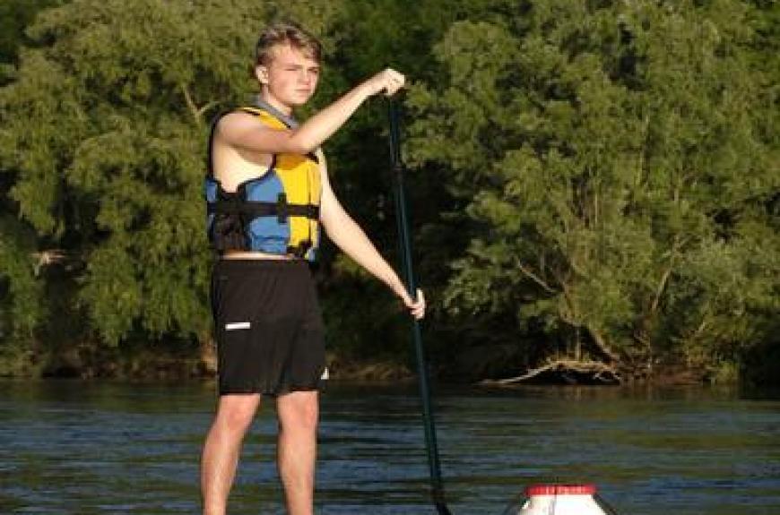 camping l'amitié au bord de l'eau Trébas Tarn-locanoe location paddle