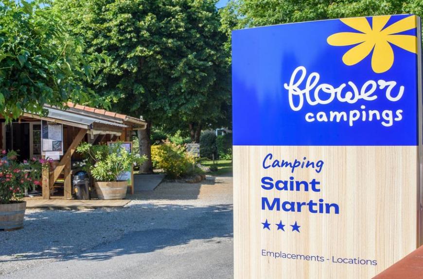 entrée du camping
