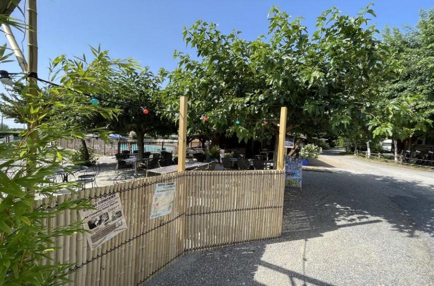 entrée du camping