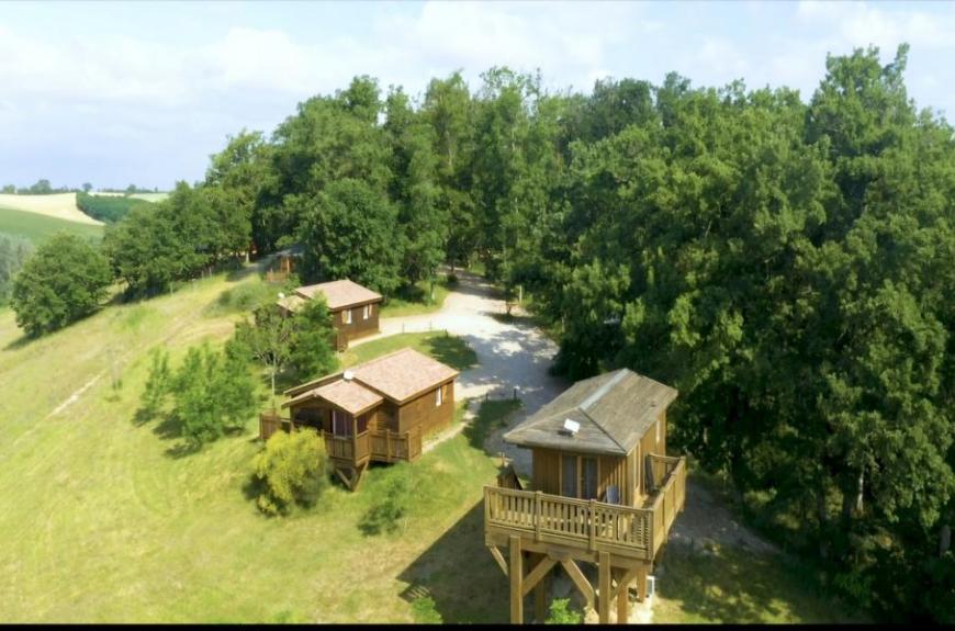 chalets sur pilotis