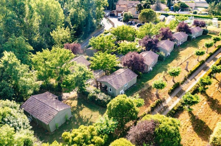 Les Chalets de Gaillac_Gaillac vue aérienne