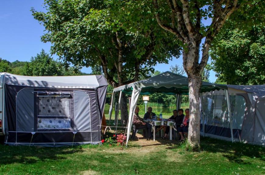 Camping Municipal la Rabaudié caravanes