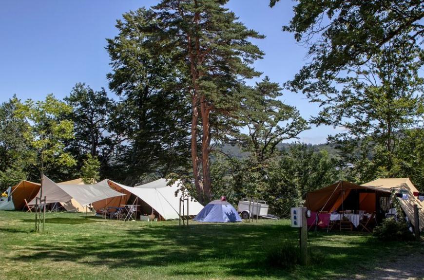 Camping Le Plô grands espaces