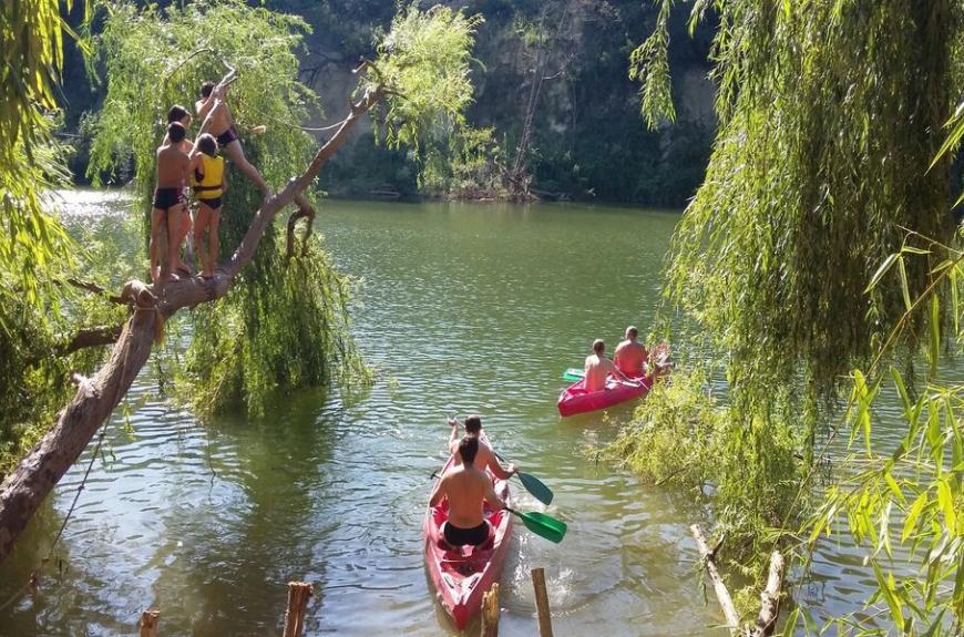 Chalets de Fiolles canoë