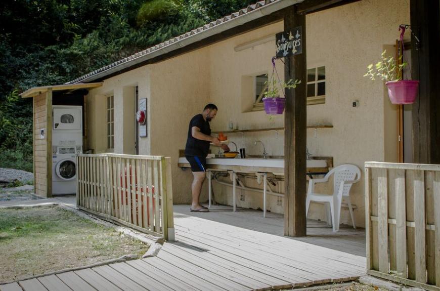 Camping Lestap sanitaires