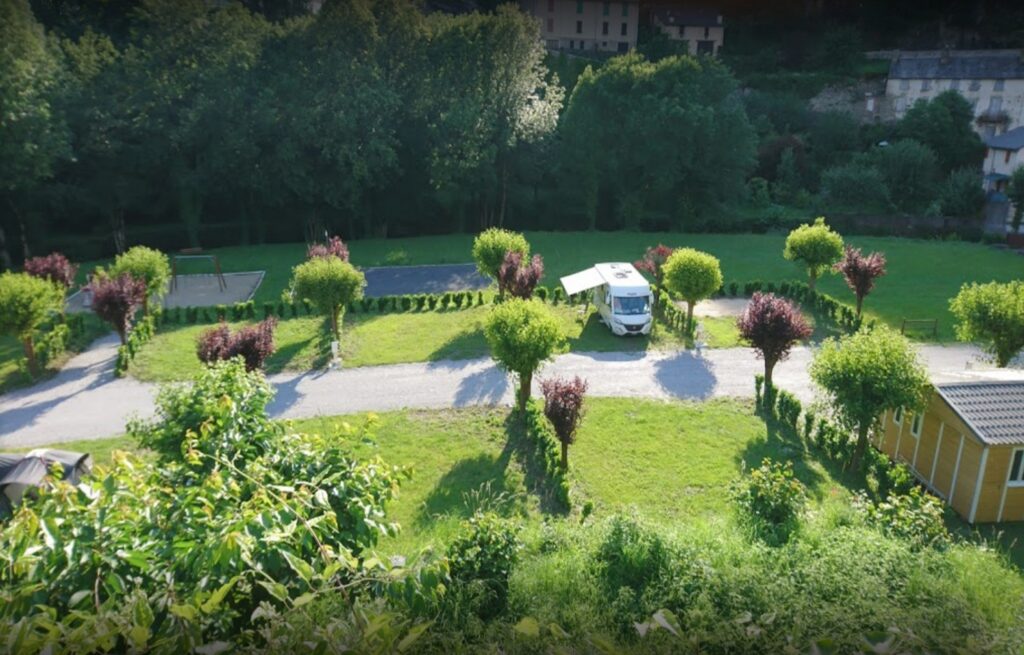 Camping Le Jardin vue camping