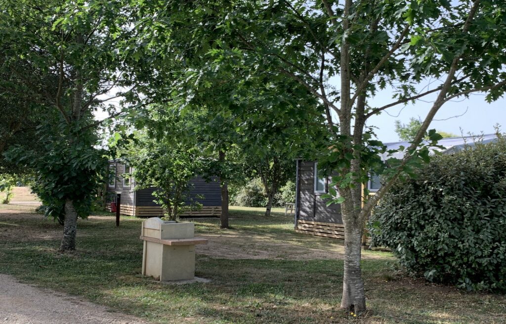 Chalets de Fiolles parcelles paysagées