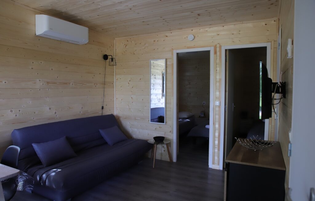 Chalets de Fiolles salon