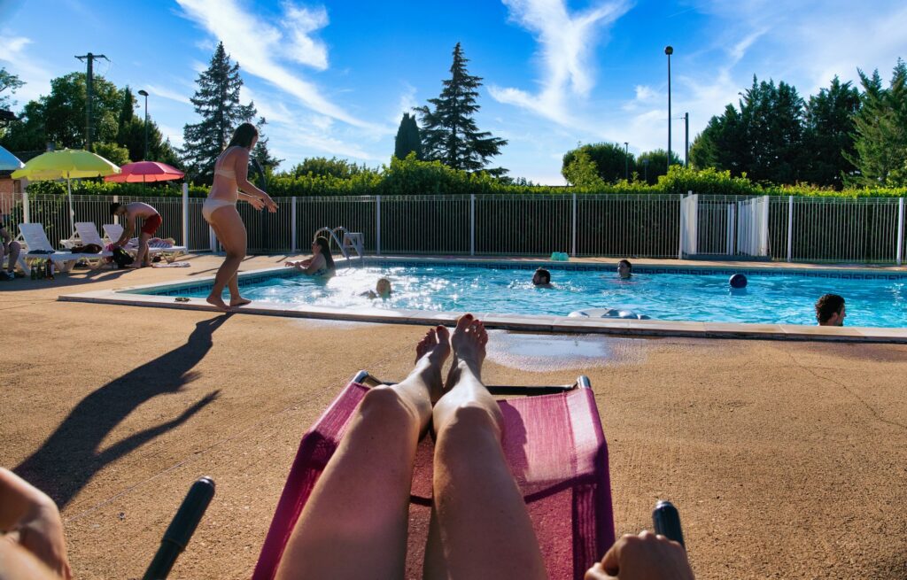 Les Chalets de Gaillac piscine