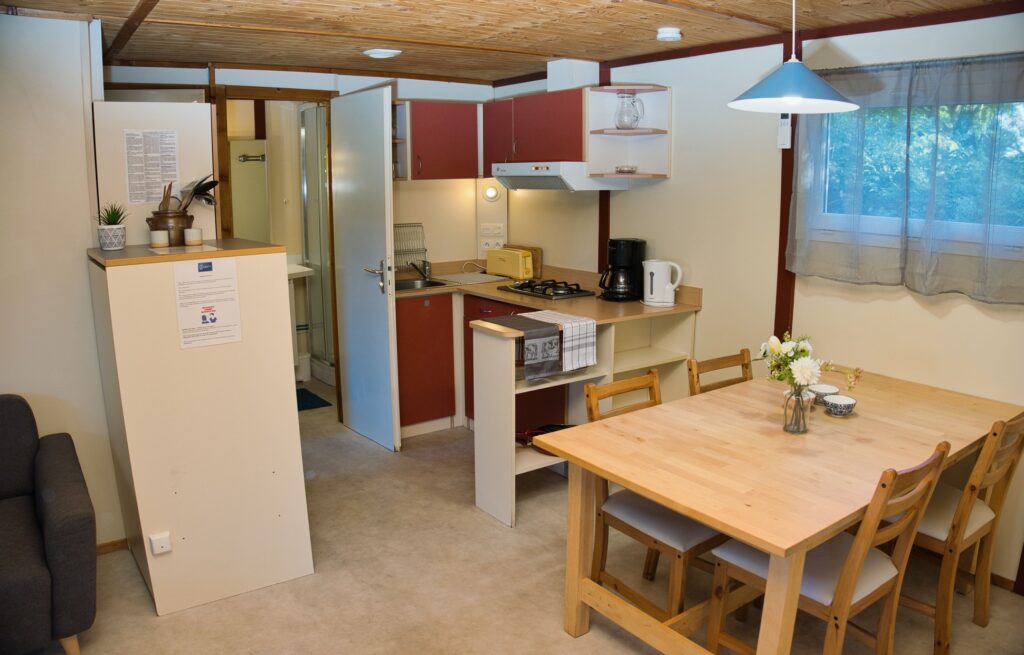 Les Chalets de Gaillac intérieur mobile home