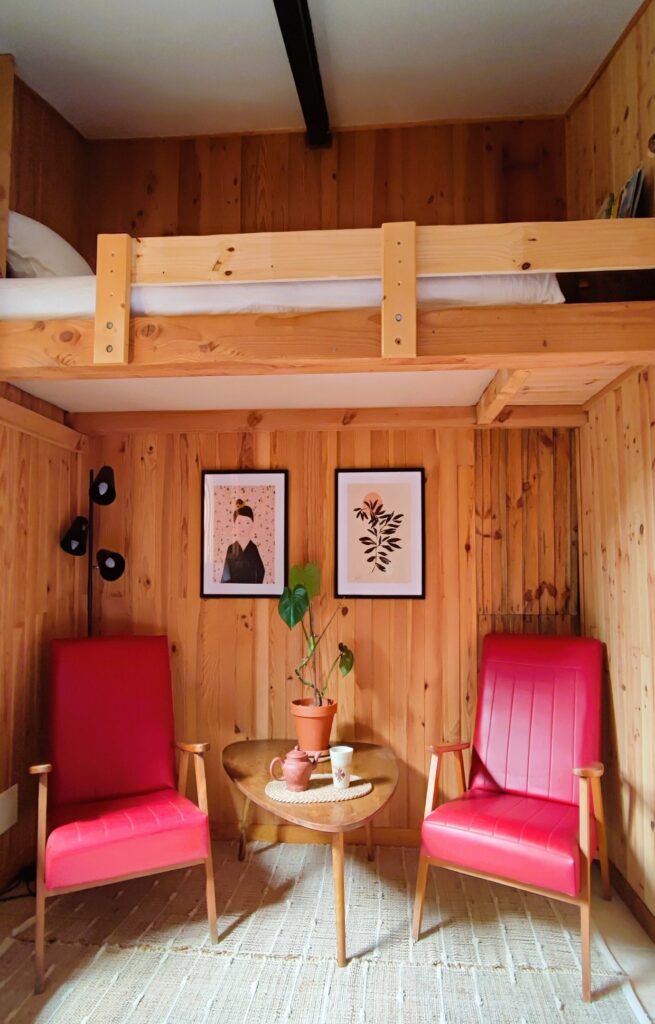 Les Nids de Bonnan coin séjour