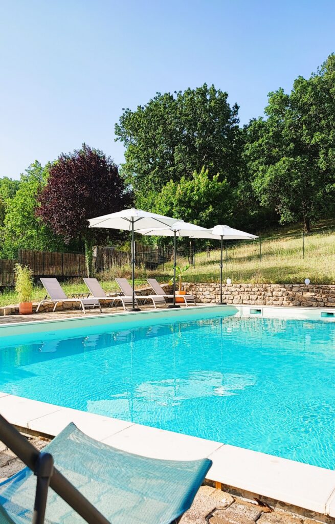 Les Nids de Bonnan piscine