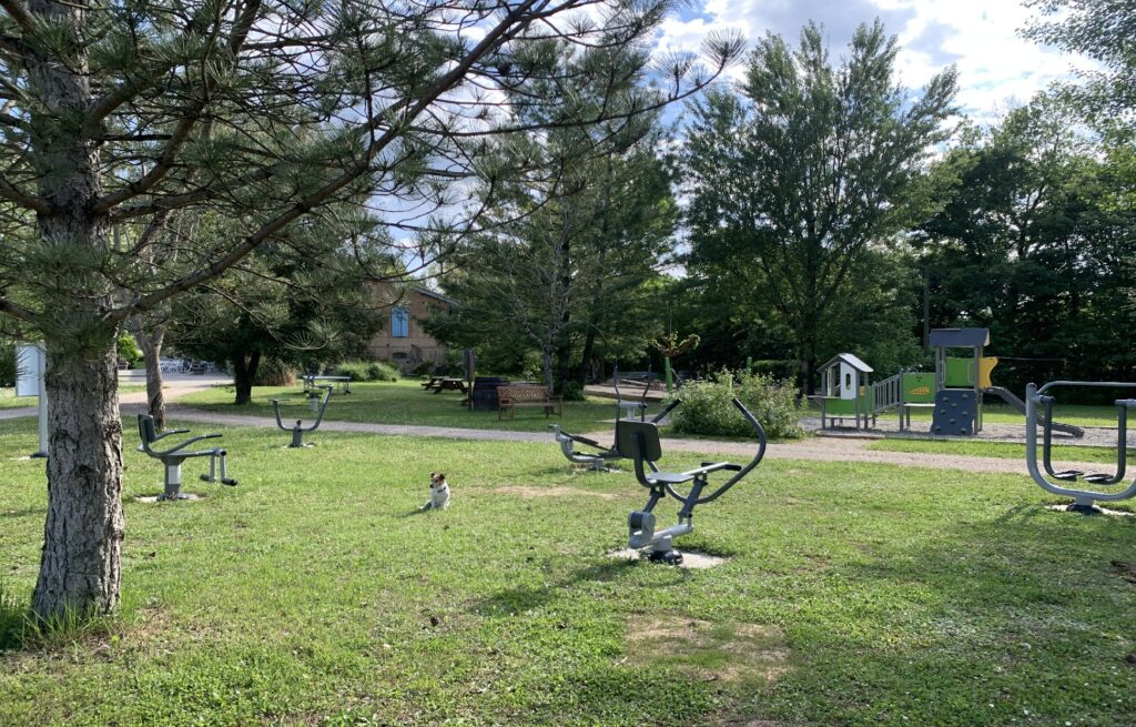 Chalets de Fiolles fitness