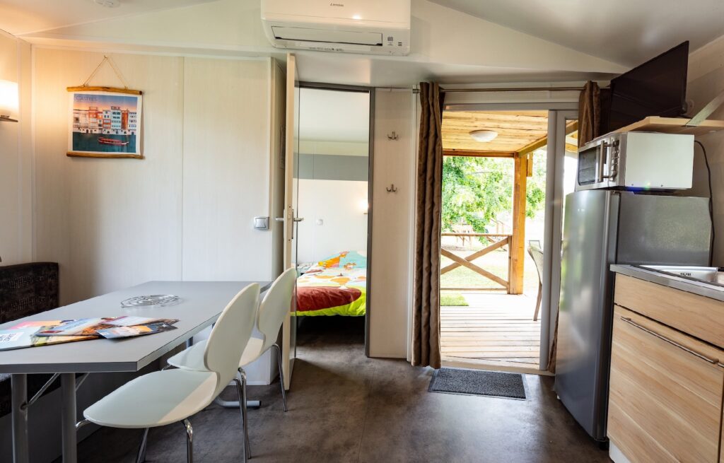 Chalets de Fiolles coin séjour