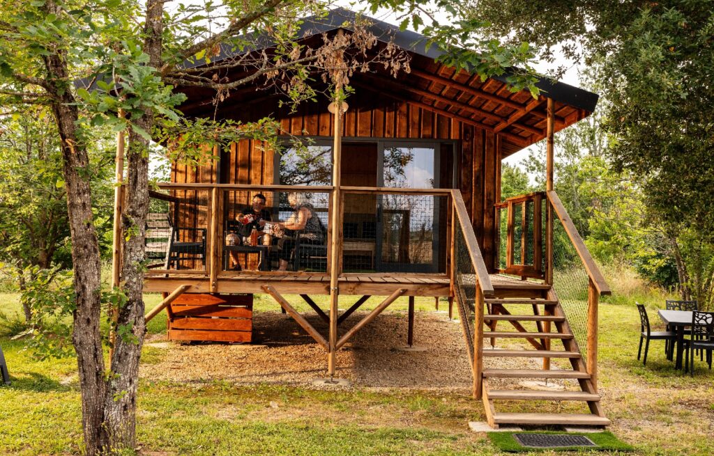 Chalets de Fiolles chalet sur pilotis