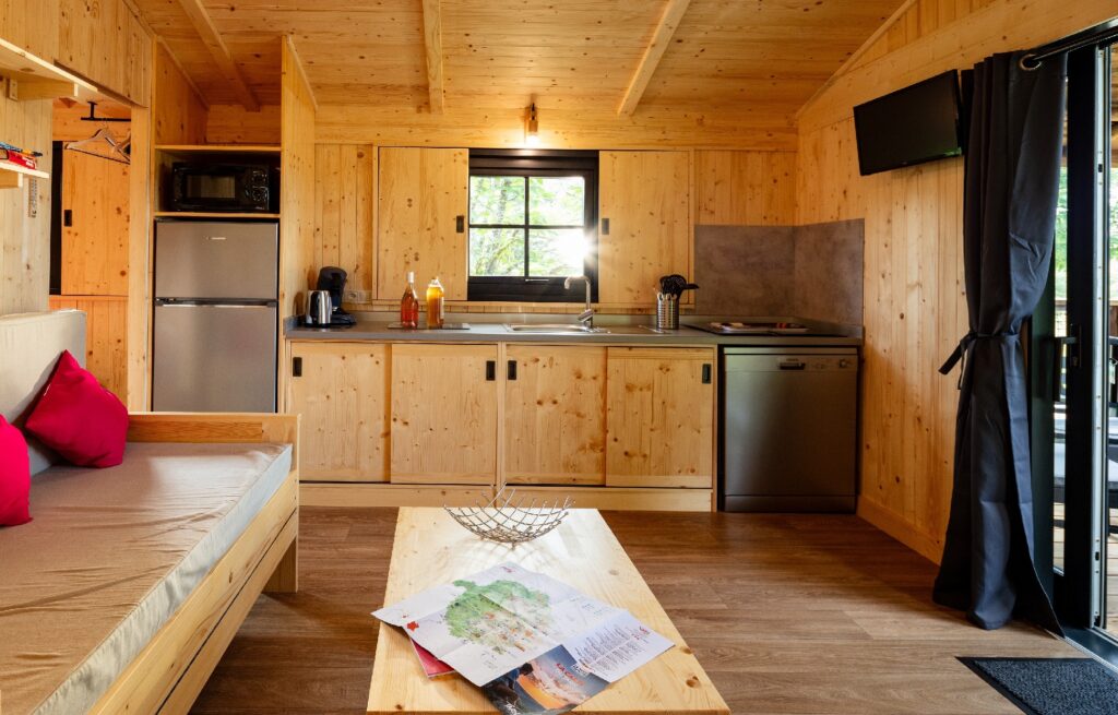 Chalets de Fiolles salon