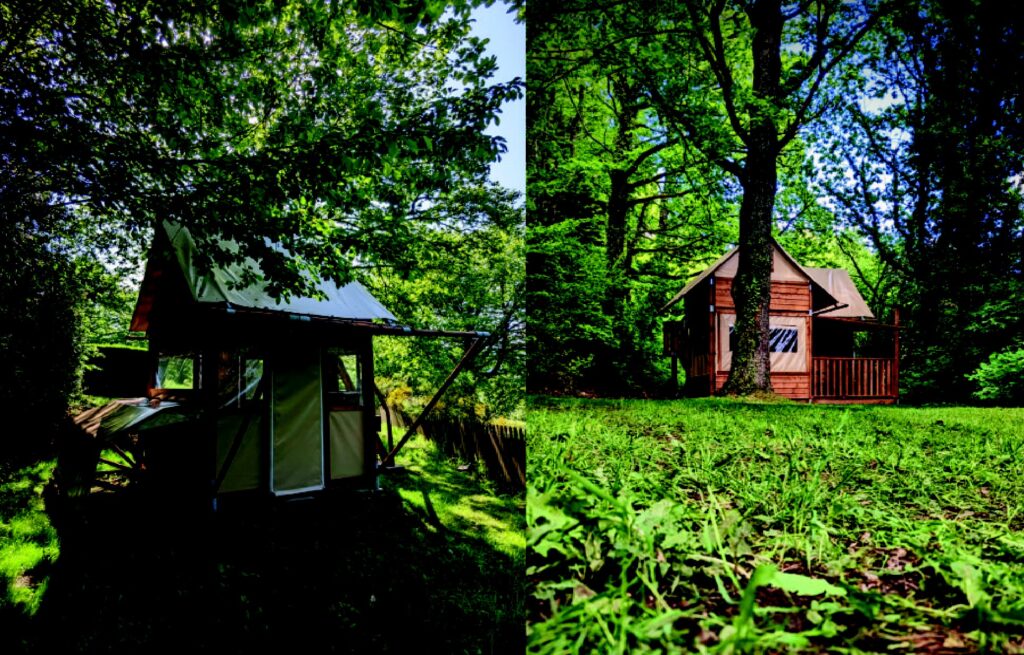 Les Fées du Lac cabanes