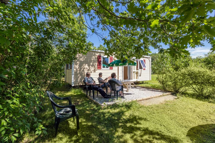 Gourjade terrasse mobile home