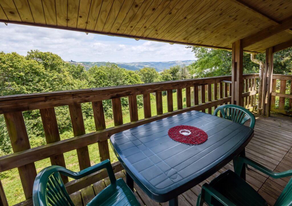 Domaine Vallée du Tarn terrasse