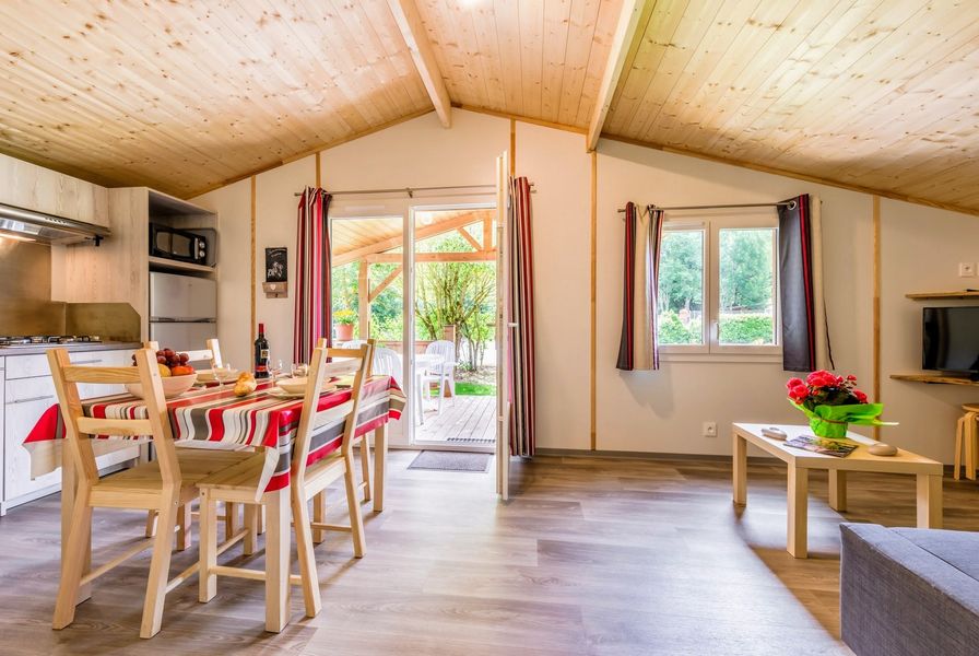 Gourjade intérieur chalet