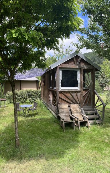 Camping La Prade roulotte