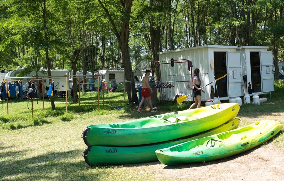 camping l'amitié au bord de l'eau Trébas-Tarn-location Trébas canoë kayak