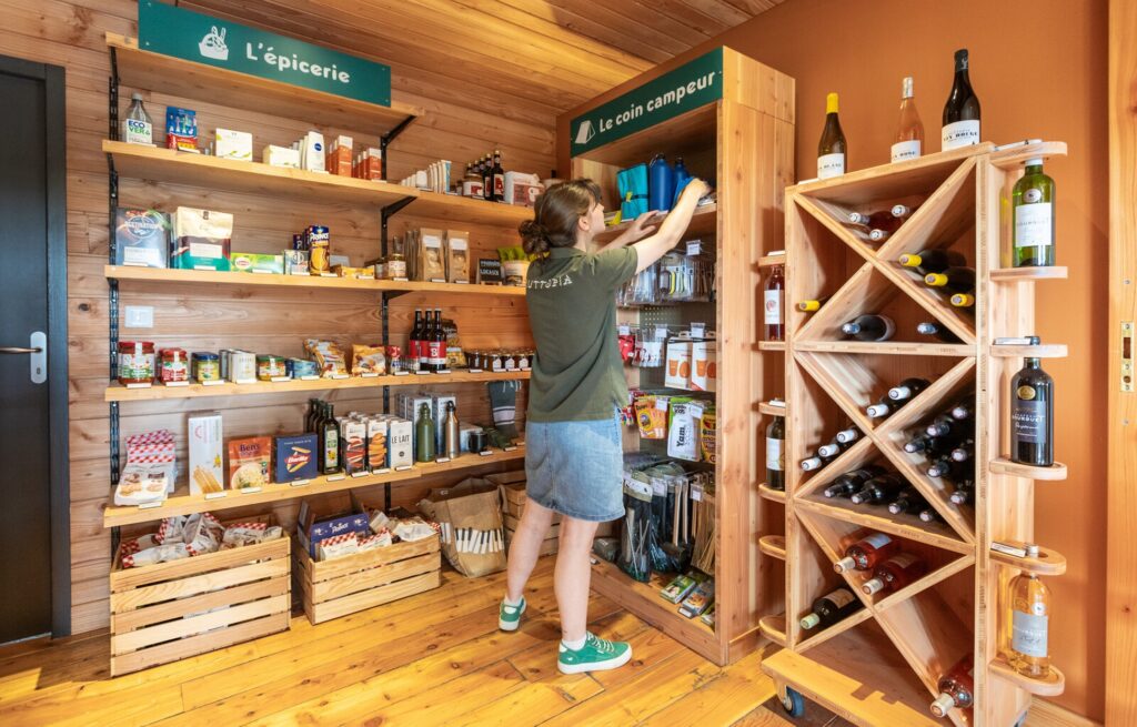 Huttopia Pays de Cordes sur Ciel_Vindrac-Alayrac épicerie