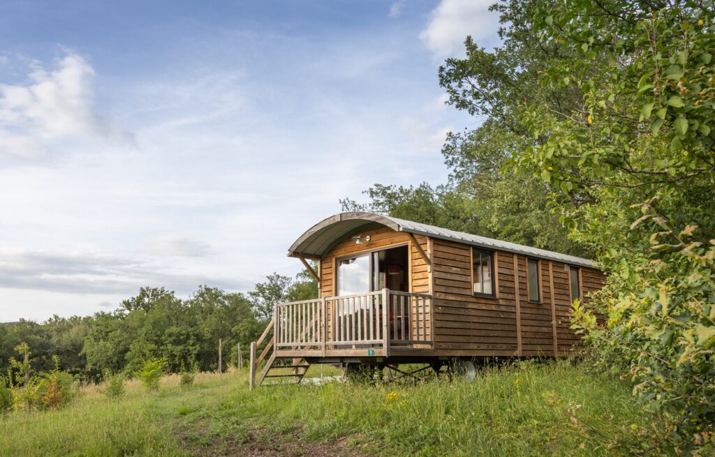 Huttopia Pays de Cordes sur Ciel_Vindrac-Alayrac roulotte